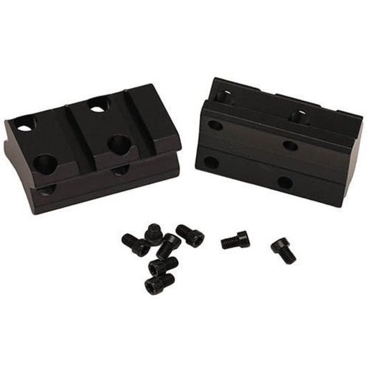 2 PC Weaver Bases Matte X-Bolt