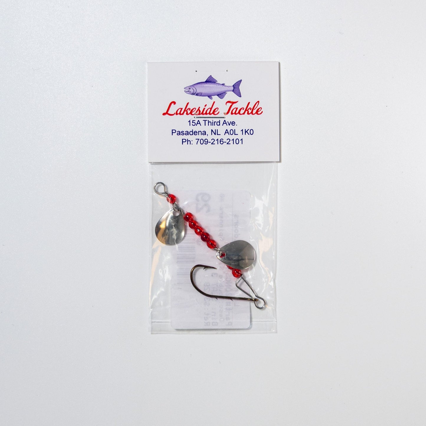 Lakeside Tackle Double Silver Spinner #0