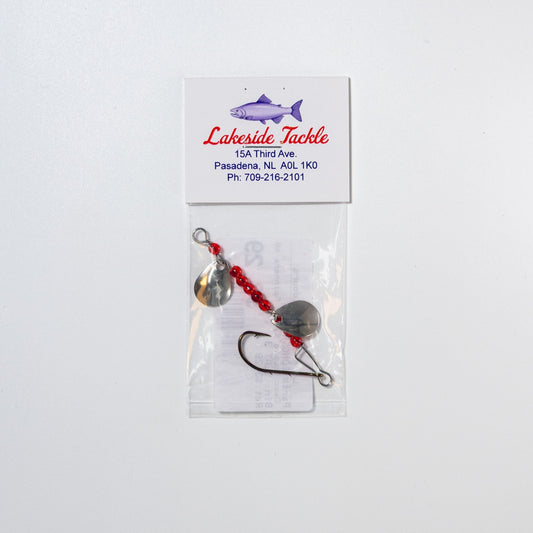 Lakeside Tackle Double Silver Spinner #0