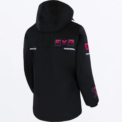FXR Maverick Jacket Women's Black and Fuschia Fade Size 4