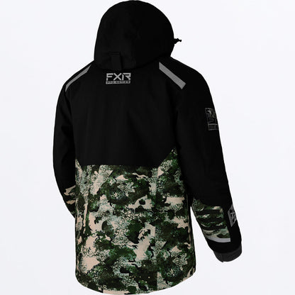 FXR Expedition X Ice Pro Jacket Men's Black/Army Camo Size M