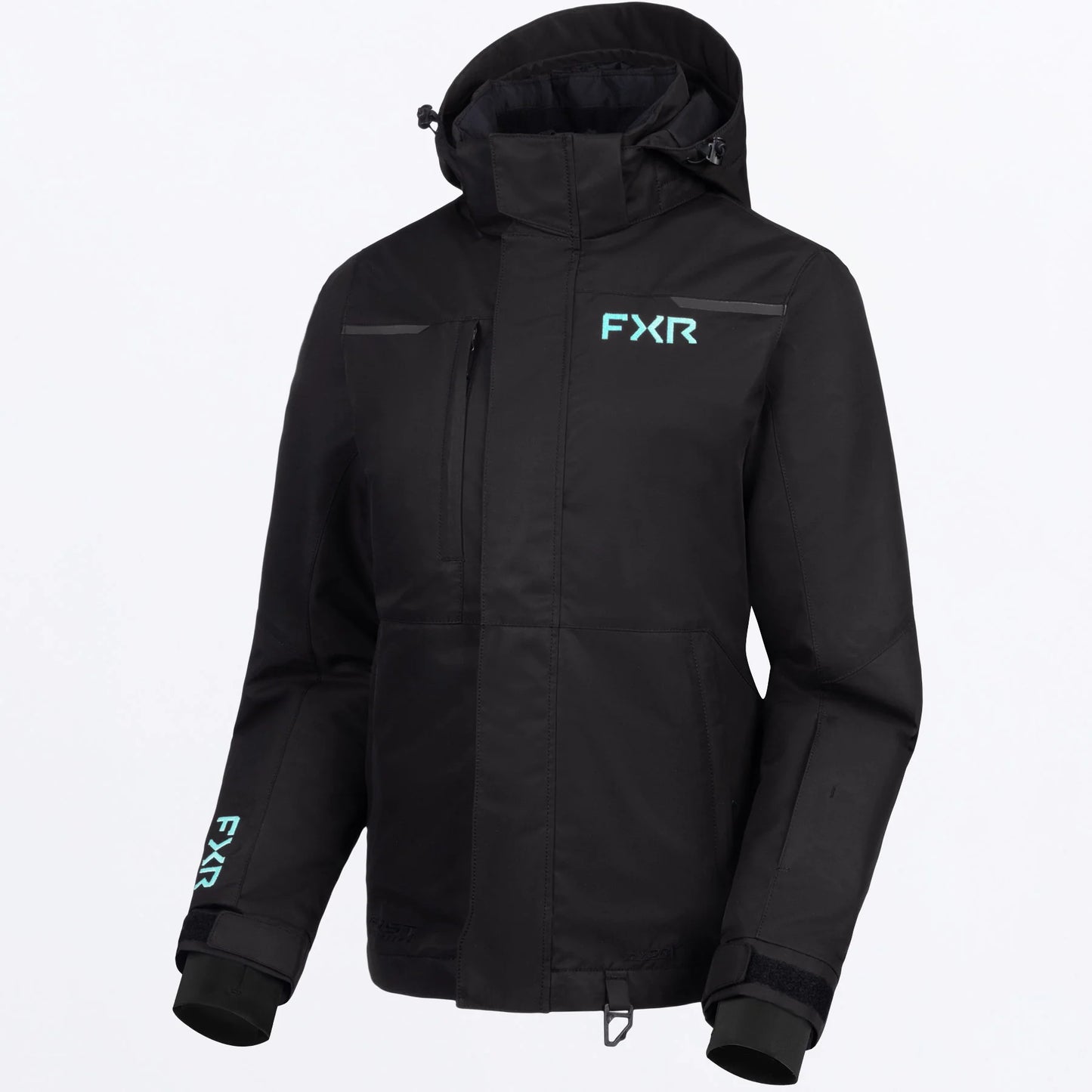 FXR Fresh Jacket Women's Black and Light Sage Size 4