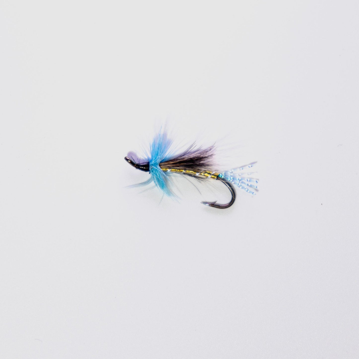 Wet Fly Gold Cosseboom Brown Wing #12