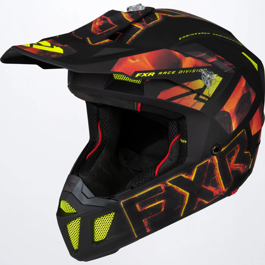 FXR Clutch Evo LE Helmet Magma Size S