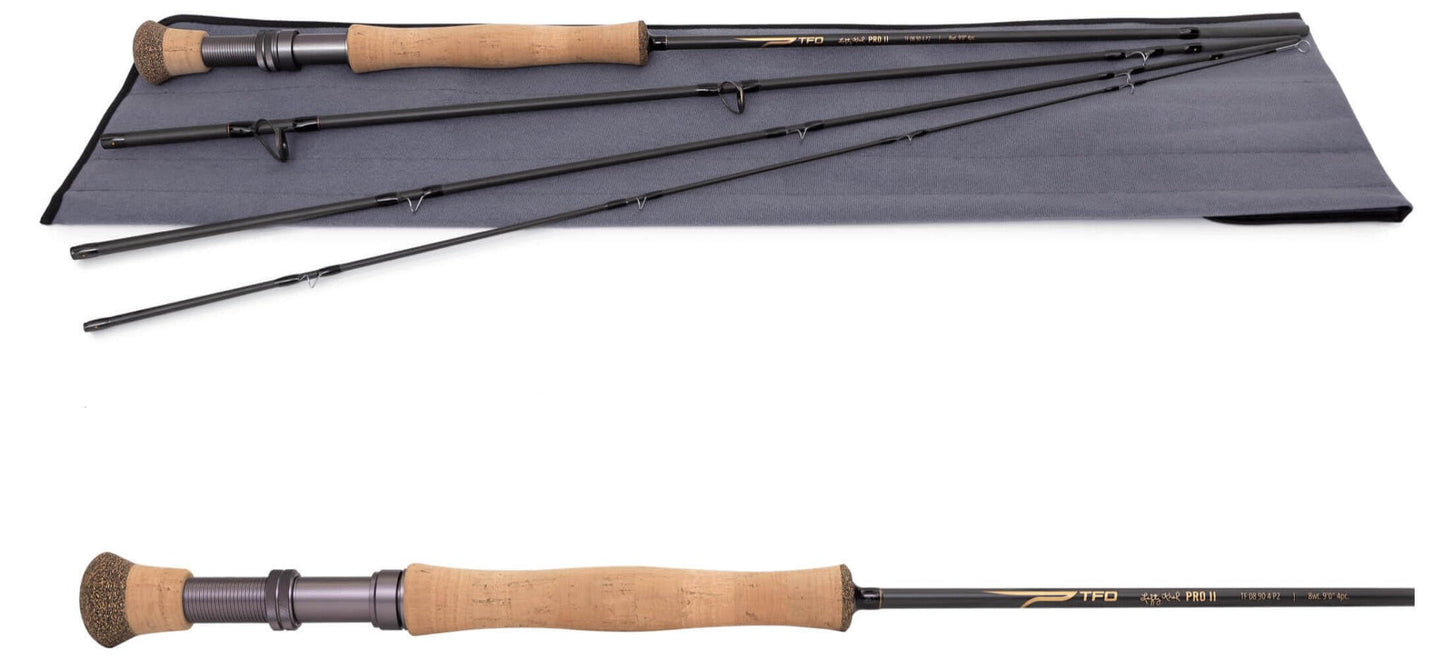 TFO Pro 2 Fly Rod 9' 9wt 4pc