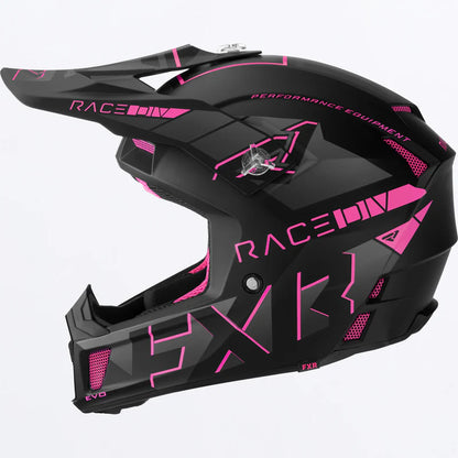FXR Clutch Evo Helmet Electric Pink Size L