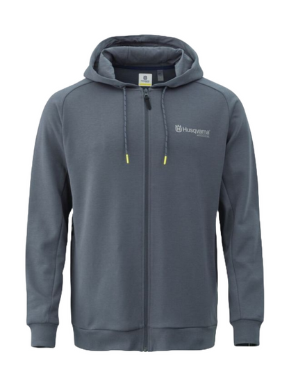 RAILED ZIP HOODIE LG