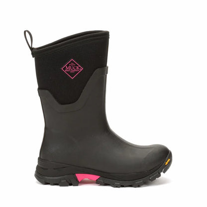Muck Arctic Ice Vibram Arctic Grip Women's Black and Pink Mid Size 8