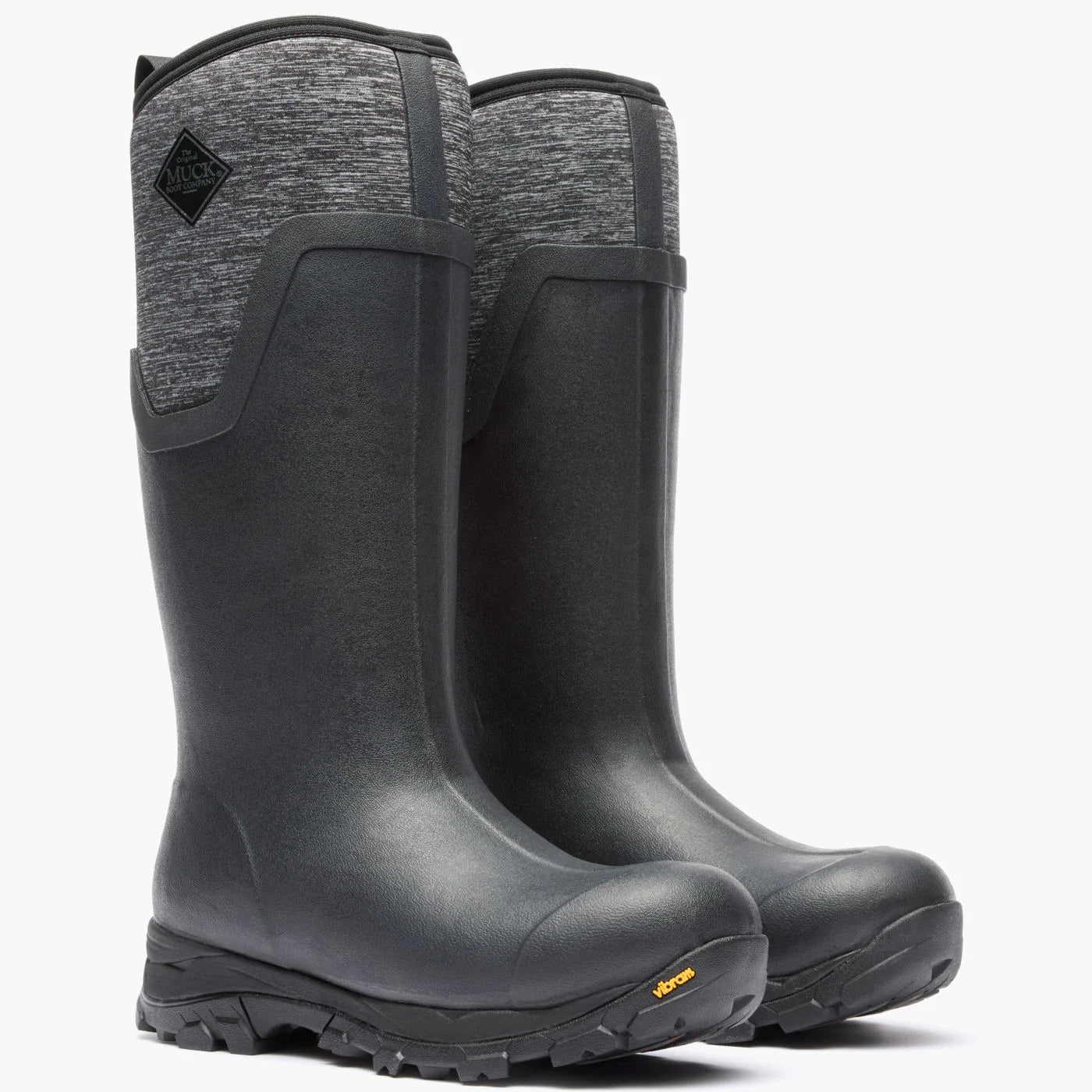 Muck Arctic Ice Vibram Arctic Grip Women's Black and Heather Tall Size 9
