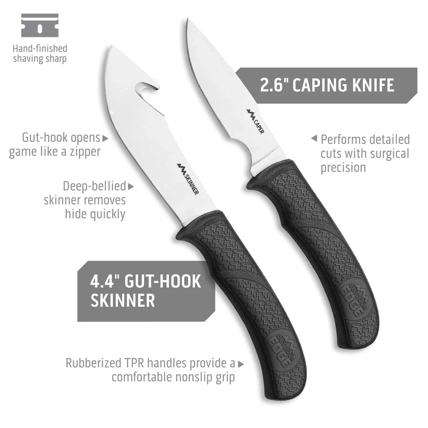 Outdoor Edge Butcher-Lite Knife Set 8-Piece