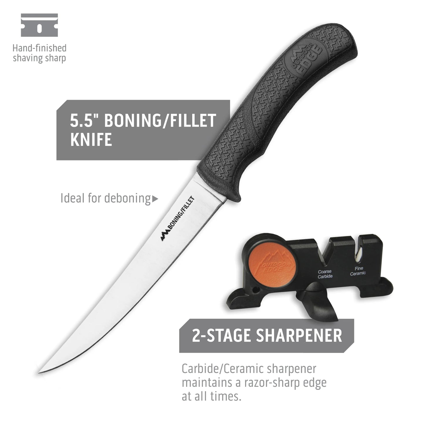 Outdoor Edge Butcher-Lite Knife Set 8-Piece