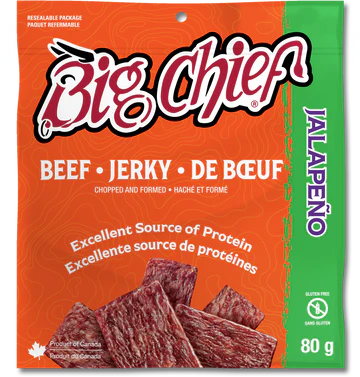 Big Chief Beef Jerky Jalapeno 80 g