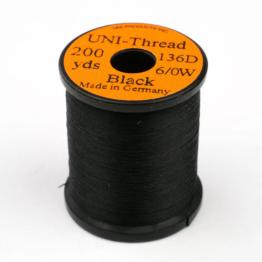 Uni-Thread Black 50yd 6/0