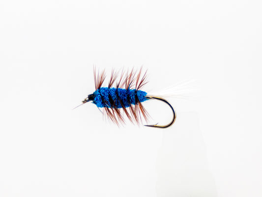 Dry Fly Blue/Brown Bug #8