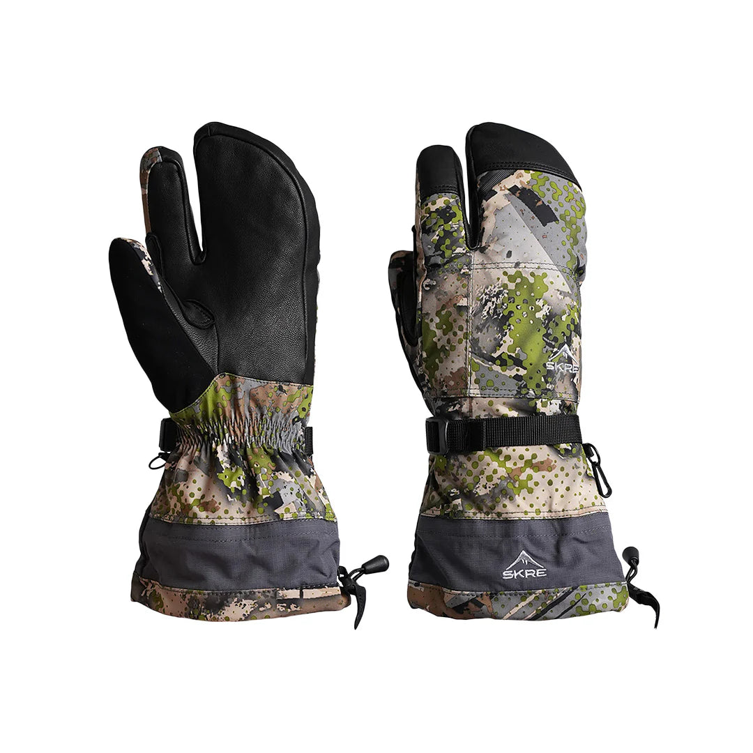 SKRE Bridger Glassing Mitt Summit Camo Size S
