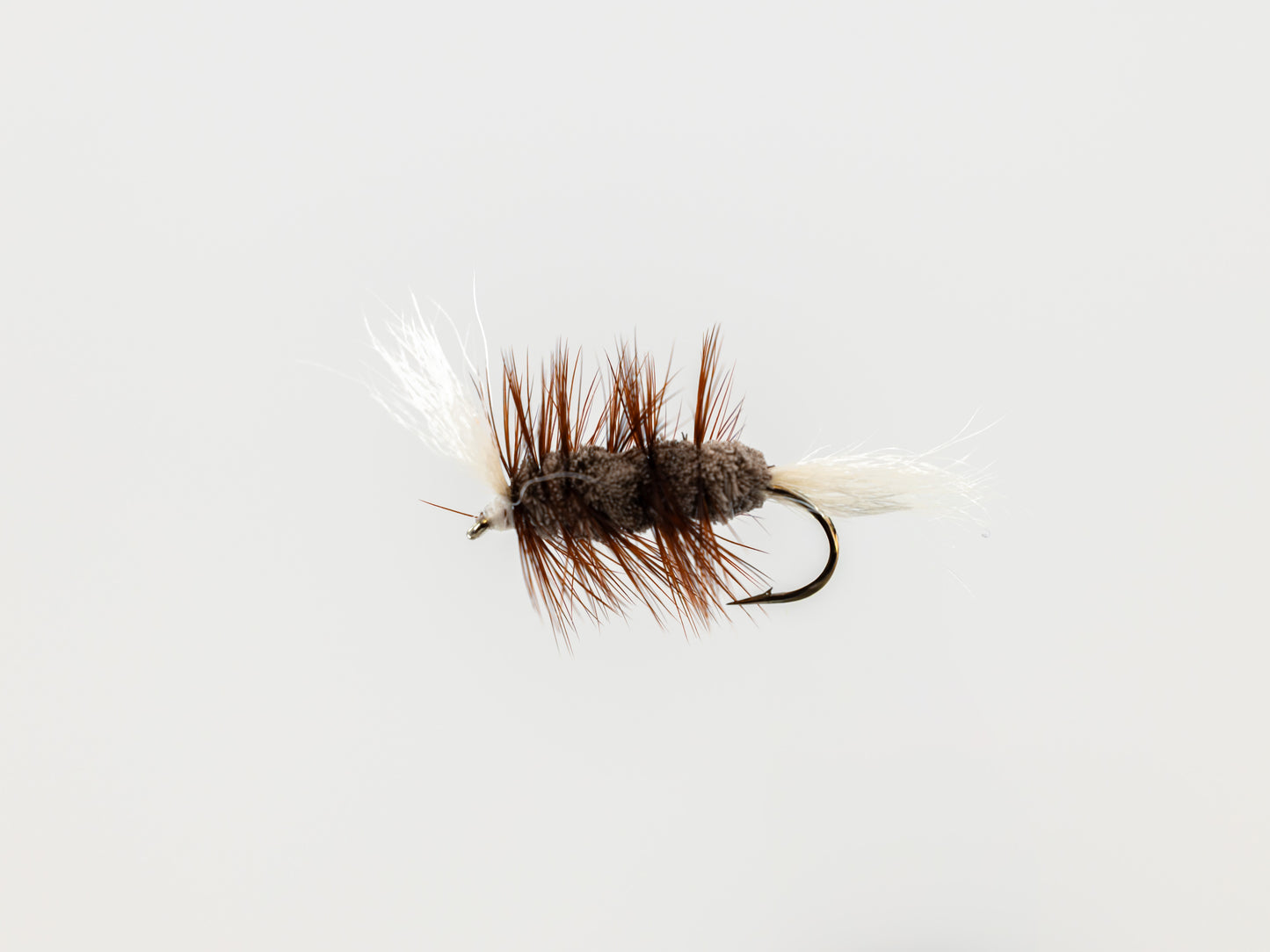Dry Fly Brown Hackle Bomber #8