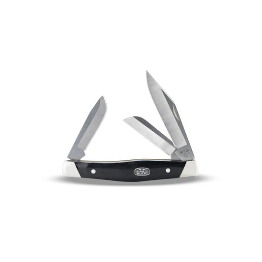 Buck Stockman 301 Knife with Black Handle