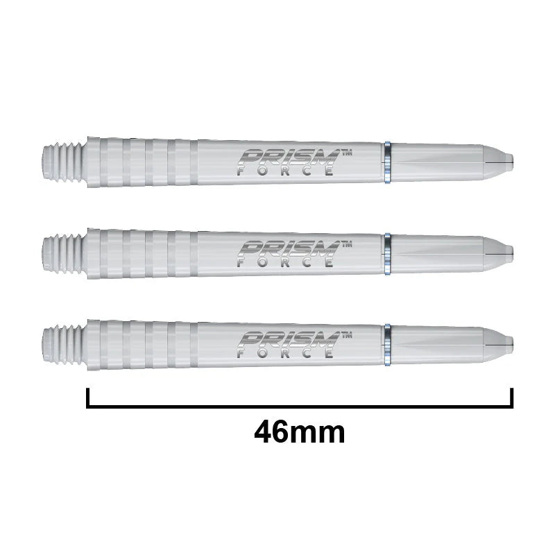 Winmau Prism Force Dart Shafts White Medium