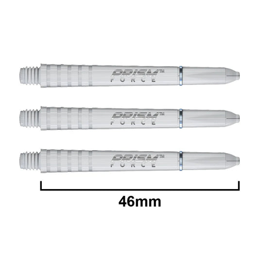 Winmau Prism Force Dart Shafts White Medium