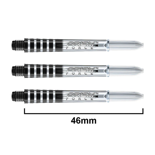 Winmau Prism Force Dart Shafts Clear Medium