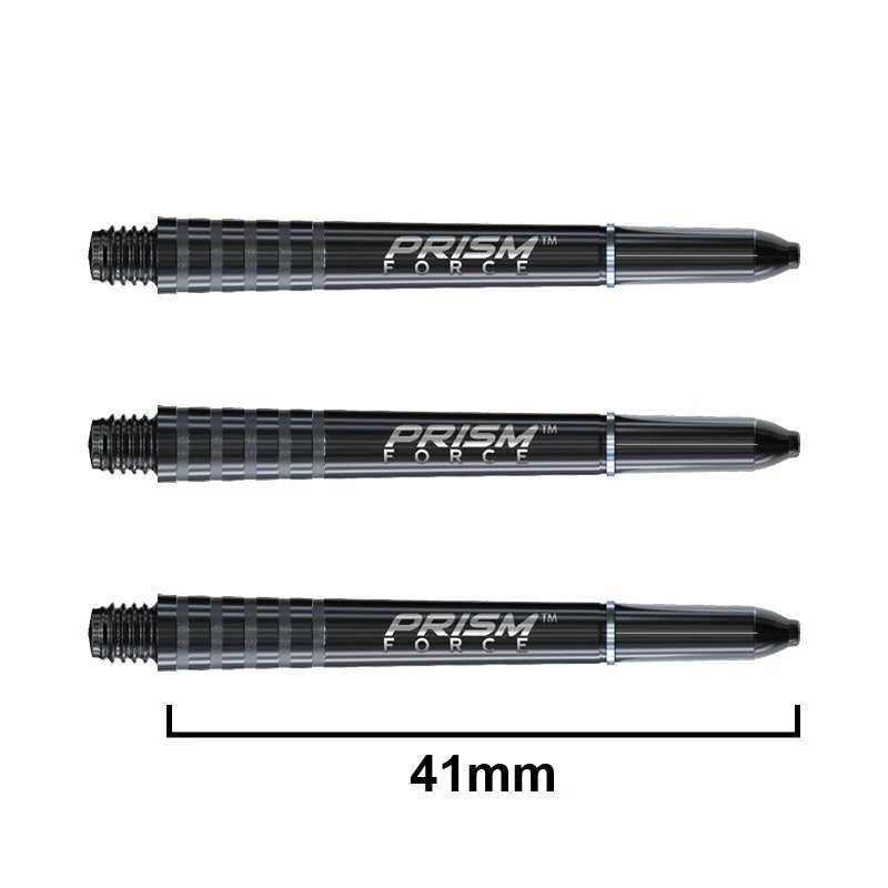 Winmau Prism Force Dart Shafts Black Intermediate