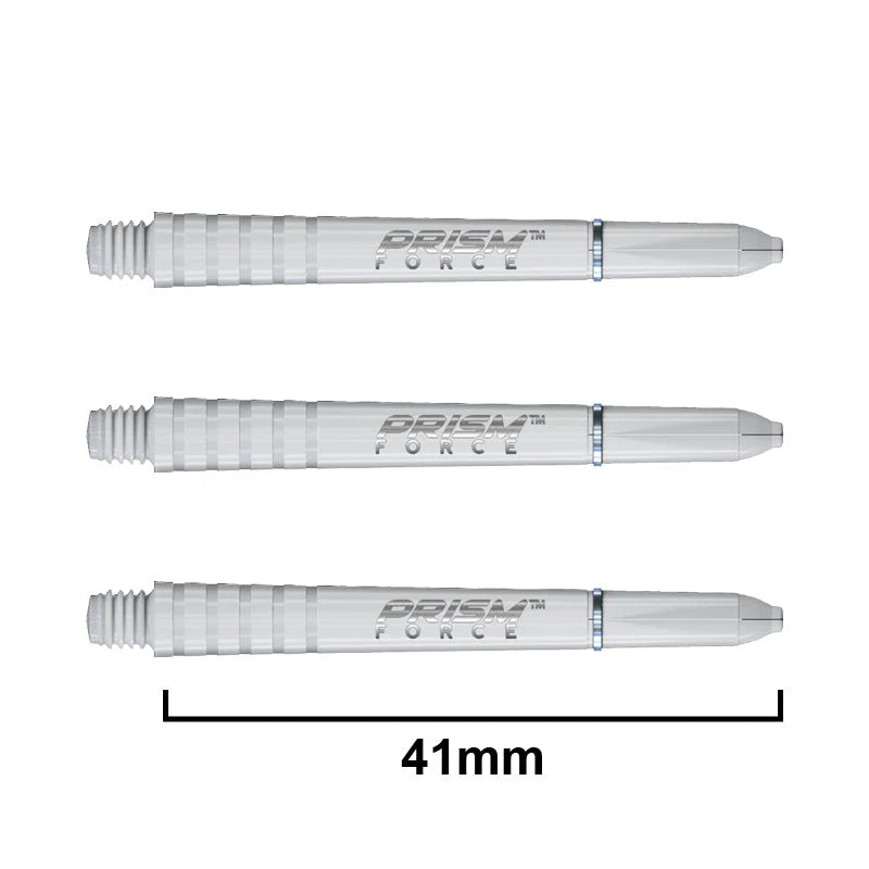 Winmau Prism Force Dart Shafts White Intermediate