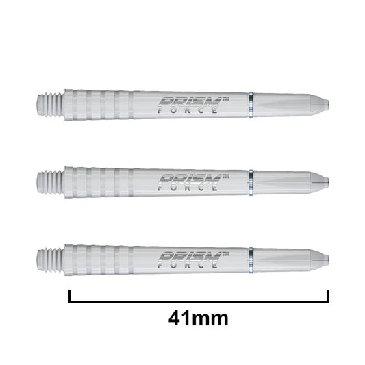 Winmau Prism Force Dart Shafts White Intermediate