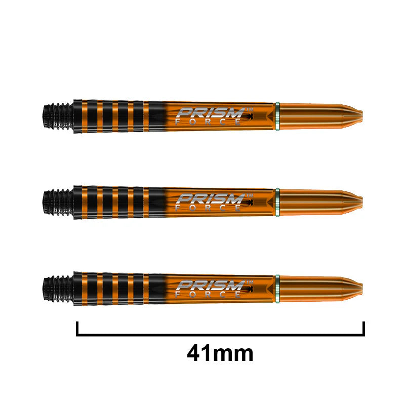 Winmau Prism Force Dart Shafts Orange Intermediate