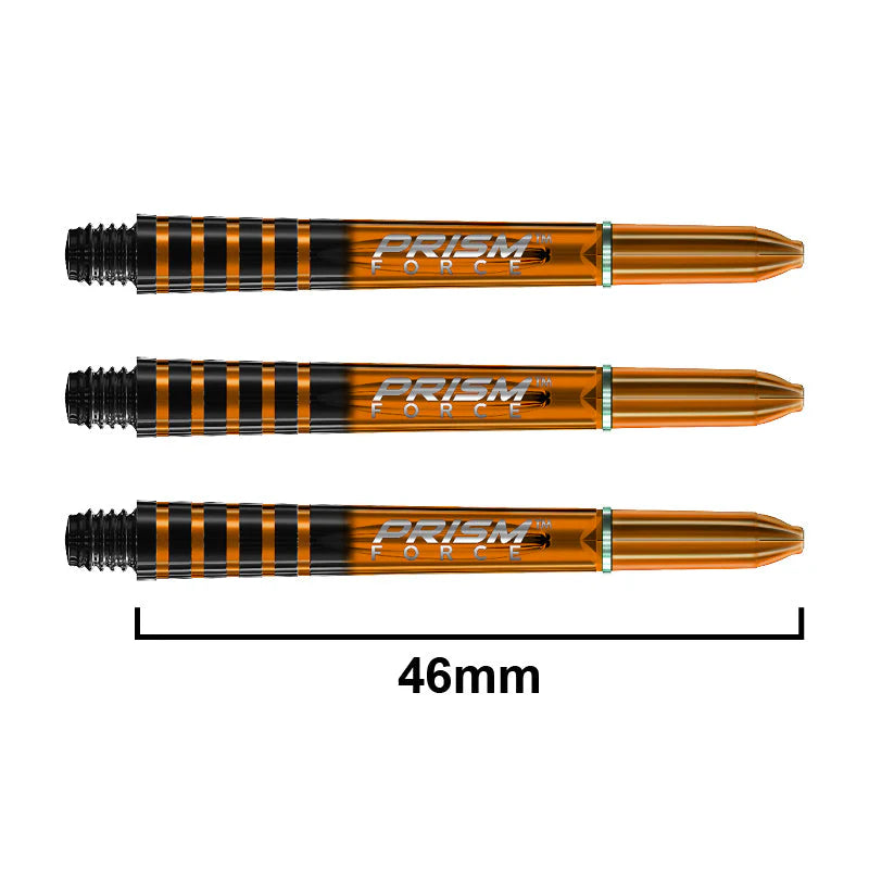 Winmau Prism Force Dart Shafts Orange Medium