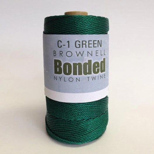 Brownell C-1 Green Bonded Nylon Twine 1lb
