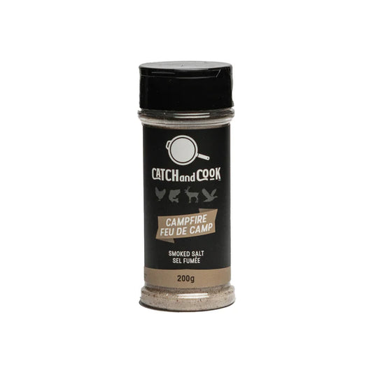 Catch and Cook Campfire Smoked Salt