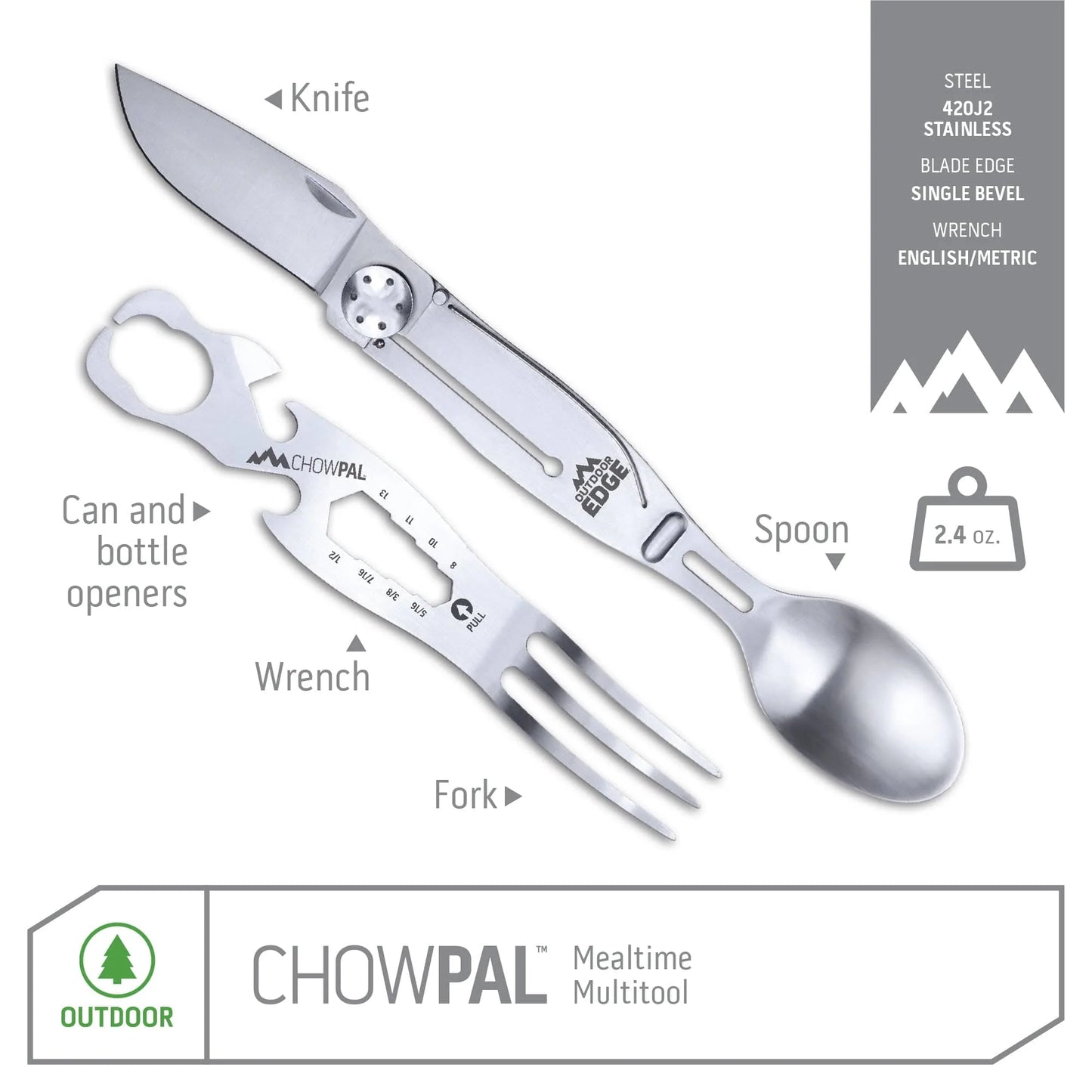 Outdoor Edge Chowpal Camp Utensil