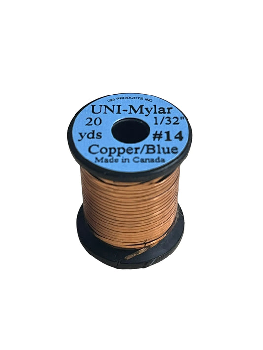 Uni-Mylar Copper/Blue #14 20yd