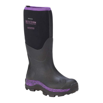 DryShod W's Arctic Storm Hi Black/Purple Size 9