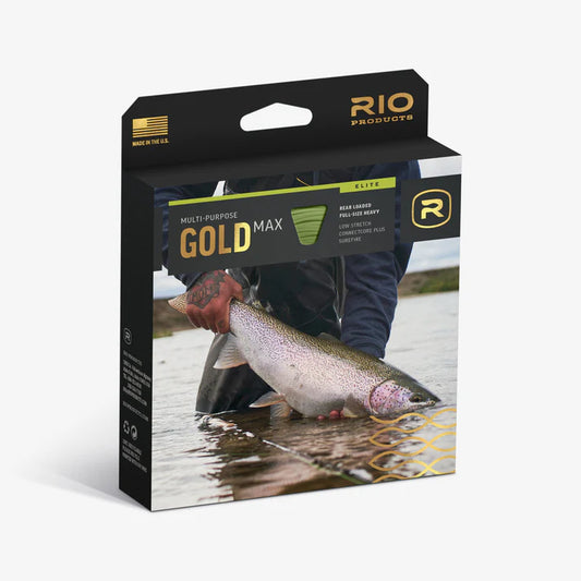 RIO Elite Gold Max Fishing Line Mint/Green/Blaze Orange WF4F