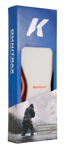 Korkers Omnitrax Felt Sole Replacement Size 9