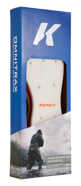 Korkers OmniTrax Studded Felt Sole Replacement Size 12