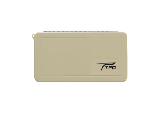 TFO Fly Box Single Sided Ripple Foam Large Tan