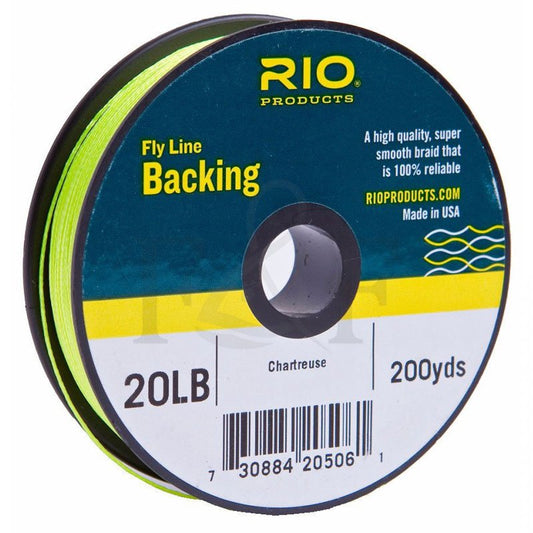 Rio Fly Line Backing Chartreuse 20lb 100yd