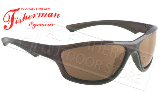 Fisherman Polarized Eyewear Crystal Olive/Green