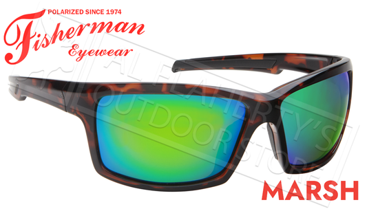 Fisherman Polarized Eyewear Tortoise/Green