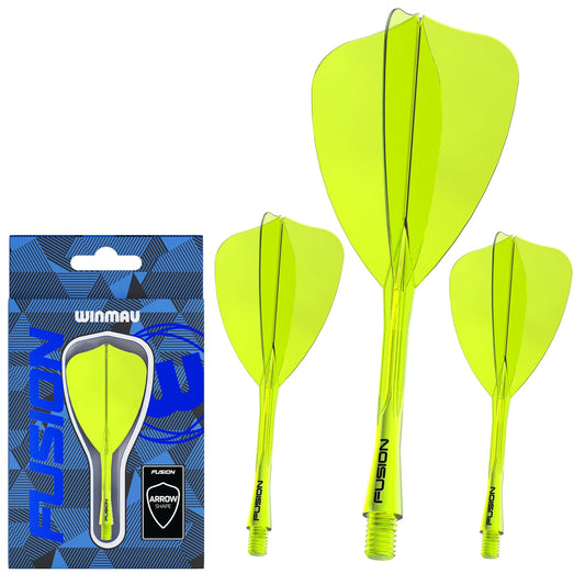 Winmau Fusion Arrow Yellow Short