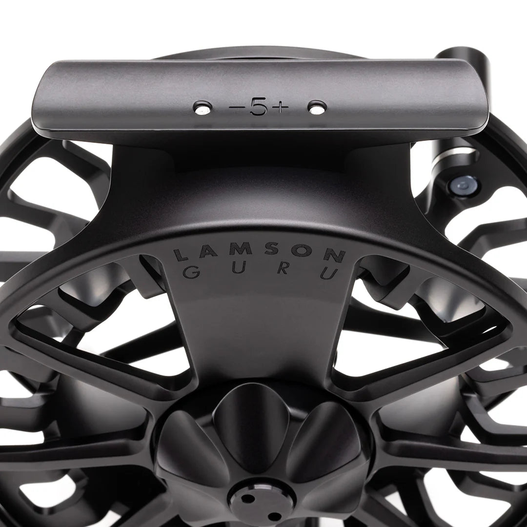 Lamson Guru S -7+ Reel Blackout