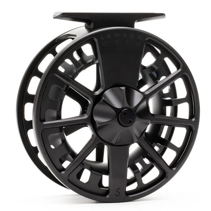 Lamson Guru S Fly Reel Blackout 7+