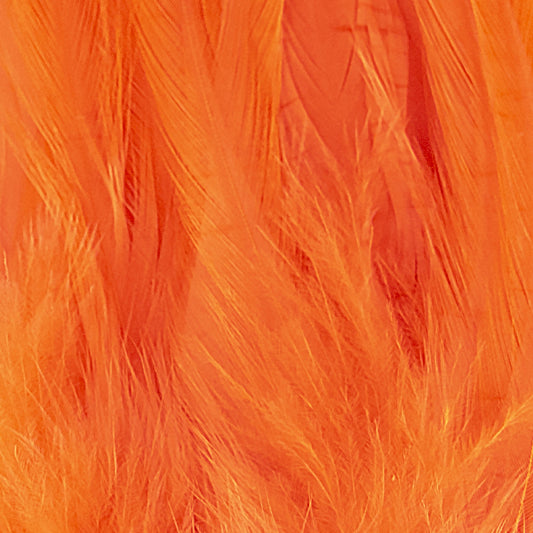 Shor Hackle 6" to 8" Hot Orange 1 oz