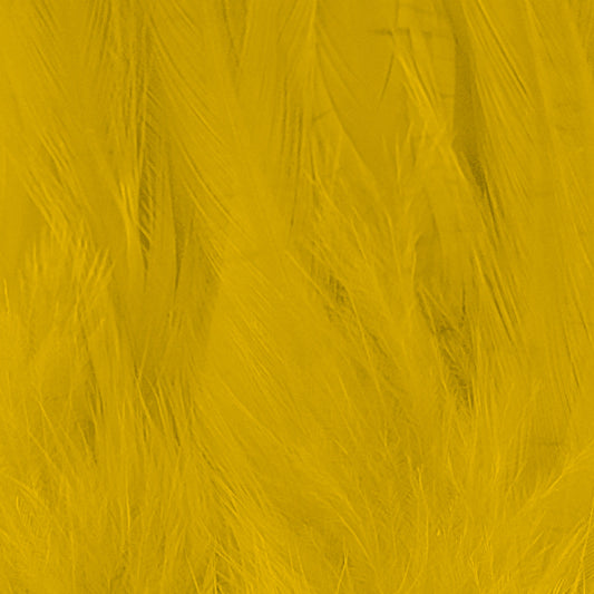 Shor Hackle 6"to 8" Yellow 1 oz