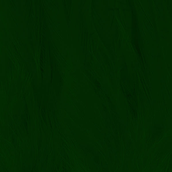 Shor Saddle Hackle Forest Green 6" to 8" 3 g