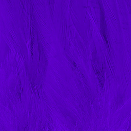 Shor Hackle 6" to 8" Purple 3 g