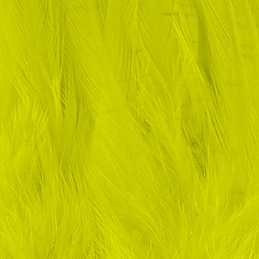 Shor Hackle 6" to 8" Fluorescent Yellow 3 g