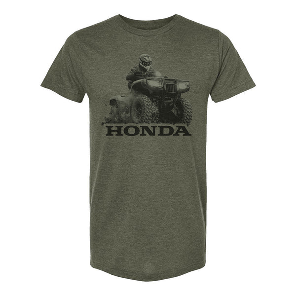 Honda Atv Premium Tee Green Medium